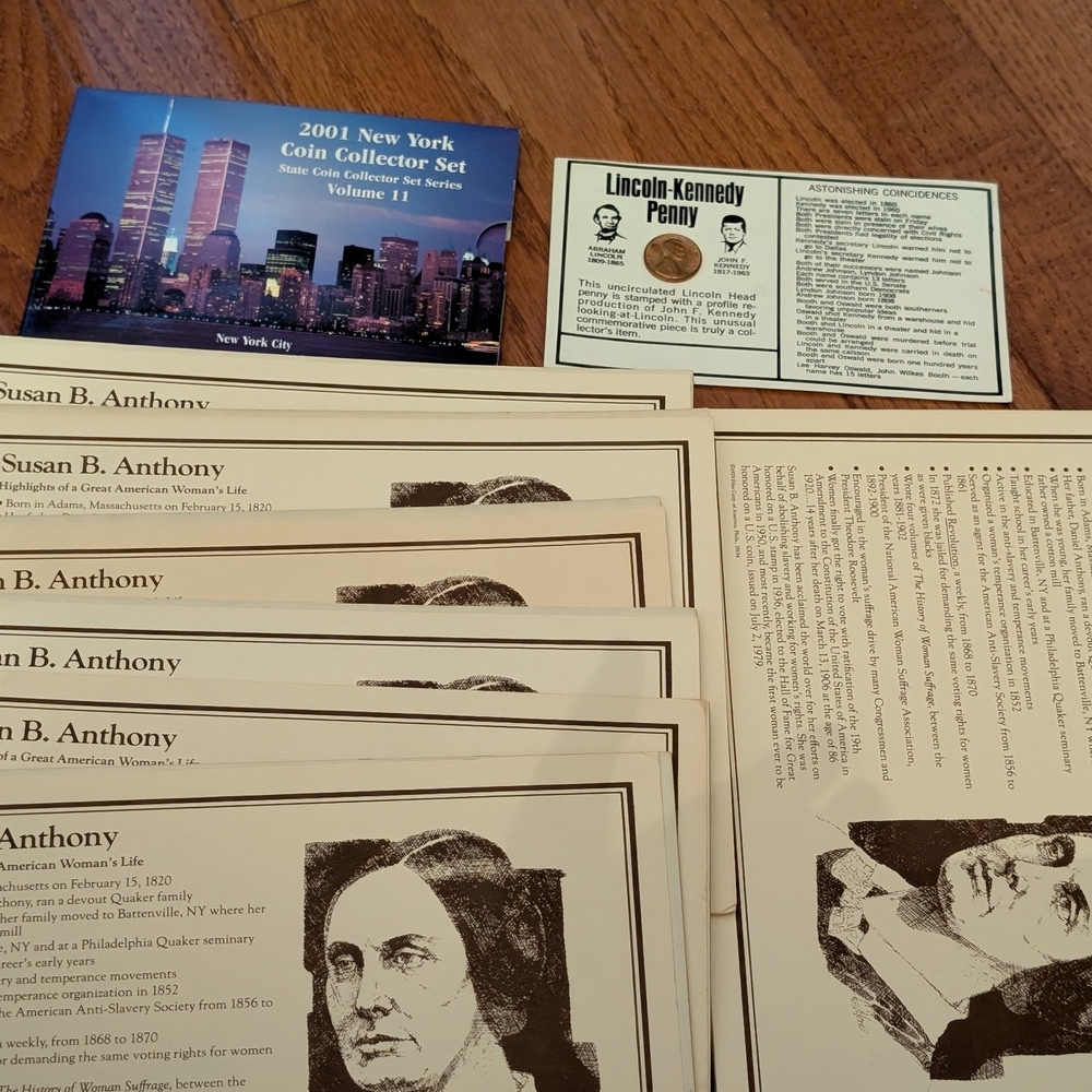 2001 New York Coin Collector Set